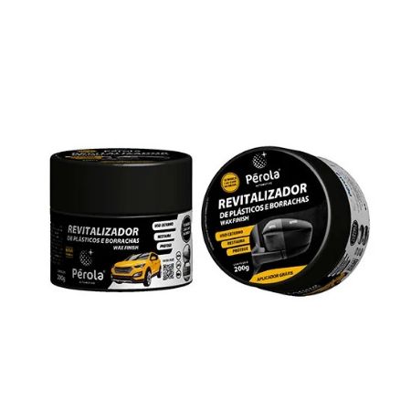 WAX FINISH REVITALIZADOR DE PLÁSTICOS E BORRACHAS 